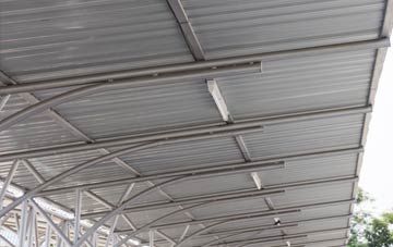 installing Craig Llwyn metal roofing