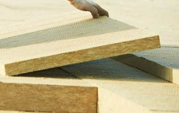 measuring Craig Llwyn tapered insulation